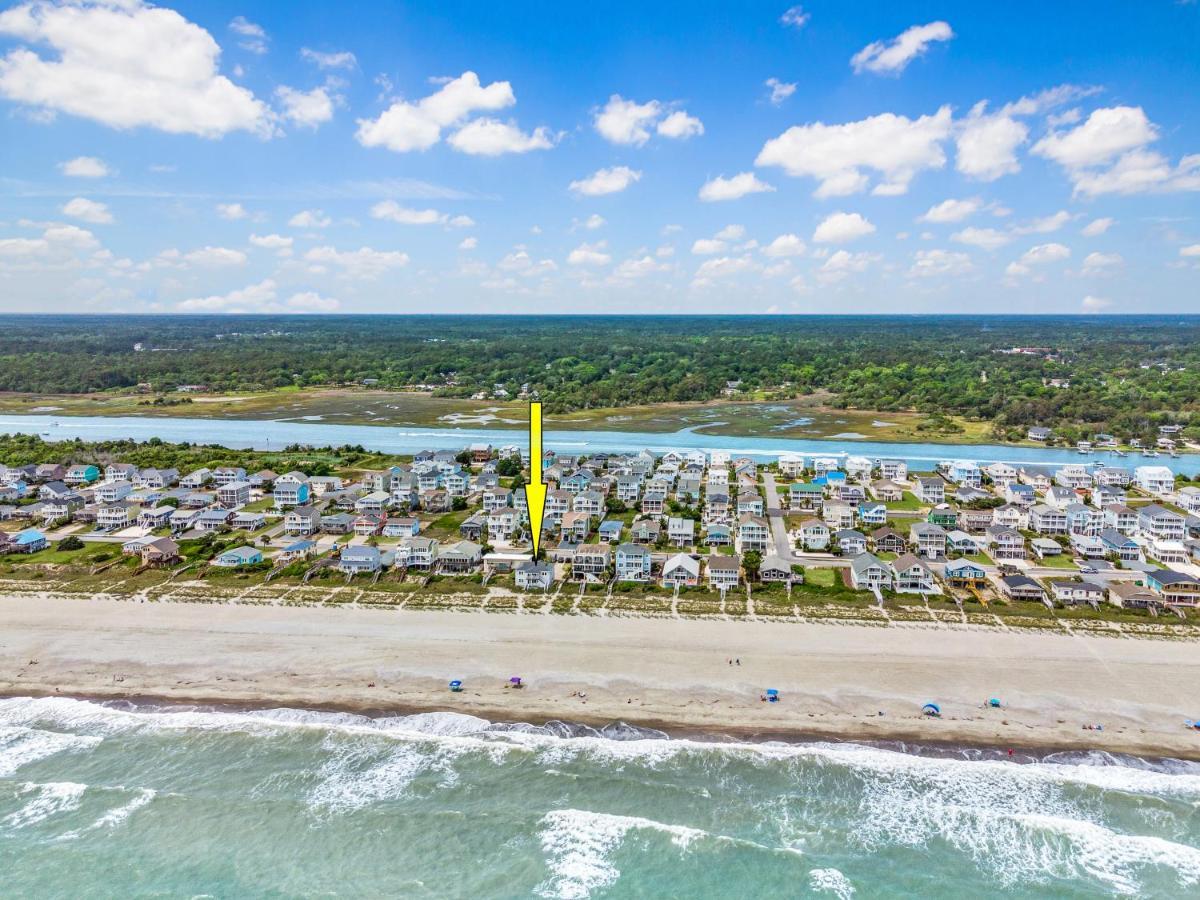 Villa Ocean Daze - Sleeps 22, Direct Oceanfront, Renovated May 2022 Holden Beach Exterior foto