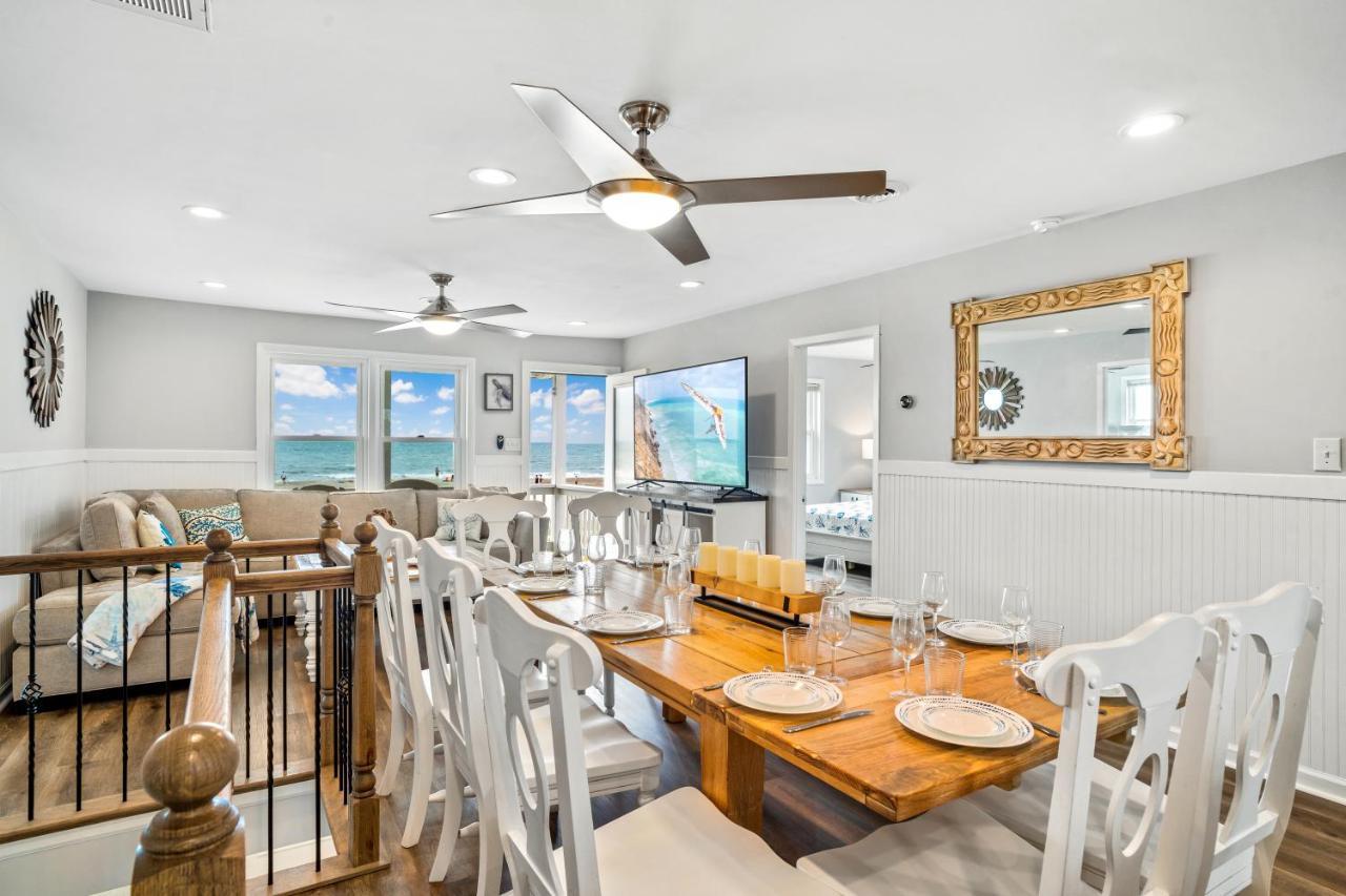 Villa Ocean Daze - Sleeps 22, Direct Oceanfront, Renovated May 2022 Holden Beach Exterior foto